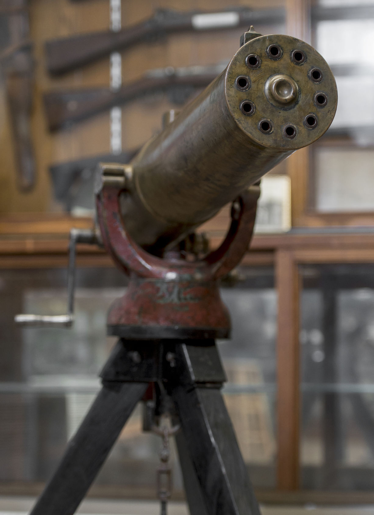 Gatling gun